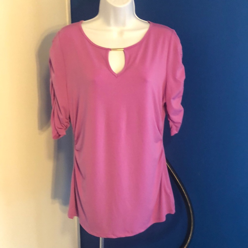 Women’s NWT Thalia Sodi lilac dress shirt Medium